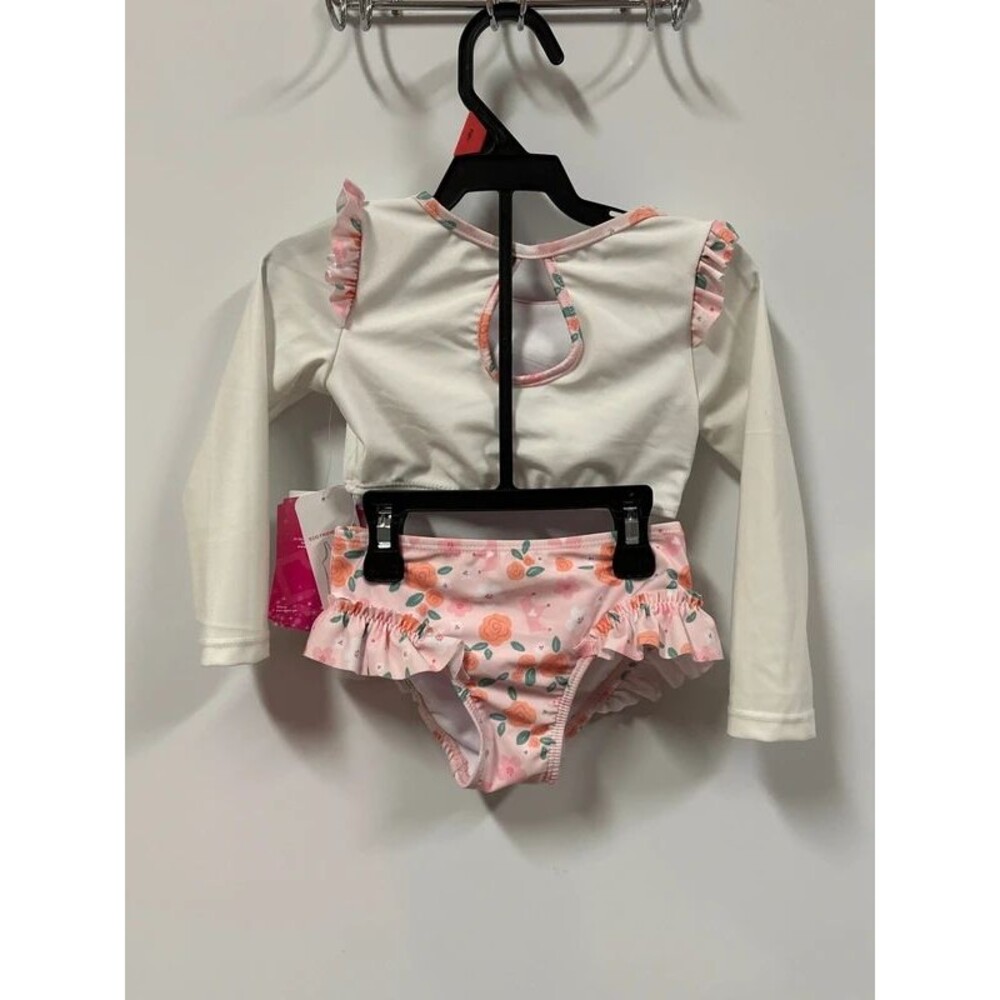Disney Princess 2t Swim Rash Guard & Ruffle Bottoms - Picture 8 of 8